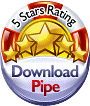 5 stars on Download pipe