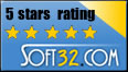 5 stars on Soft32